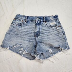 American Eagle Size 2 Distressed Denim Women's Shorts